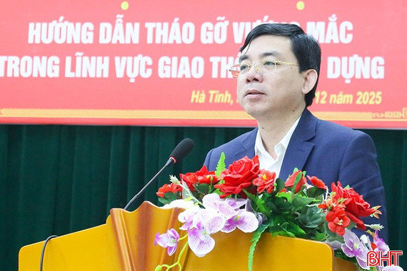 Tháo gỡ vướng mắc trong lĩnh vực giao thông, xây dựng cho cấp xã