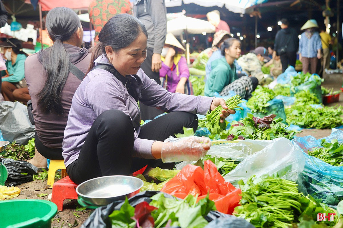 Sau bão lũ, giá rau xanh ở Hà Tĩnh biến động ra sao?