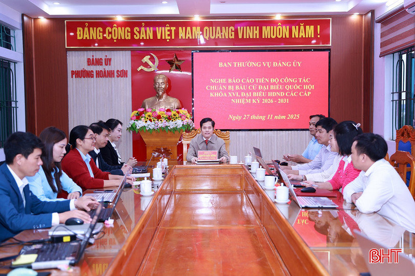 Các phường phía Nam Hà Tĩnh chủ động, chặt chẽ trong chuẩn bị bầu cử