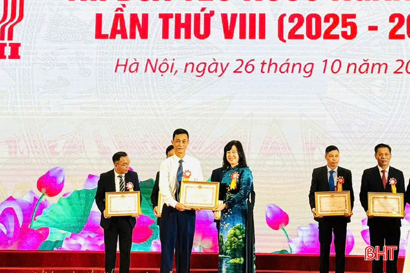 Hà Tĩnh có 2 điển hình được vinh danh tại Đại hội Thi đua yêu nước toàn ngành Y tế