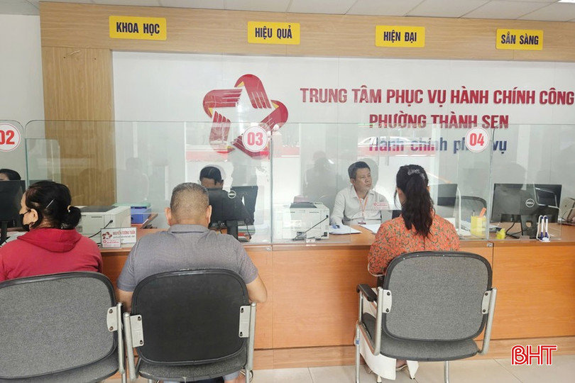 Không xảy ra chậm trễ trong giải quyết thủ tục hành chính ở phường trung tâm