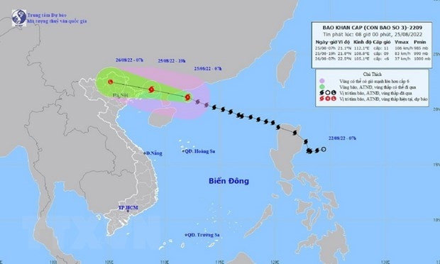 Hoàn lưu bão số 3 gây mưa lớn tại Vịnh Bắc Bộ