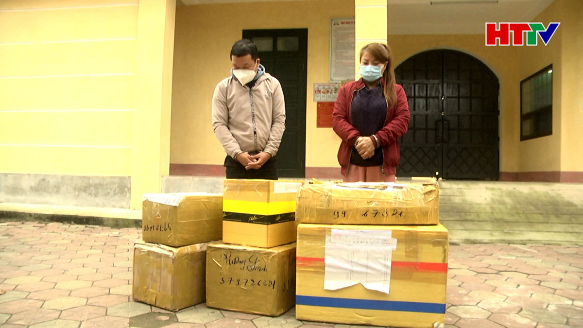 Công an Lộc Hà: Bắt 3 đối tượng vận chuyển gần 90 kg pháo hoa nổ