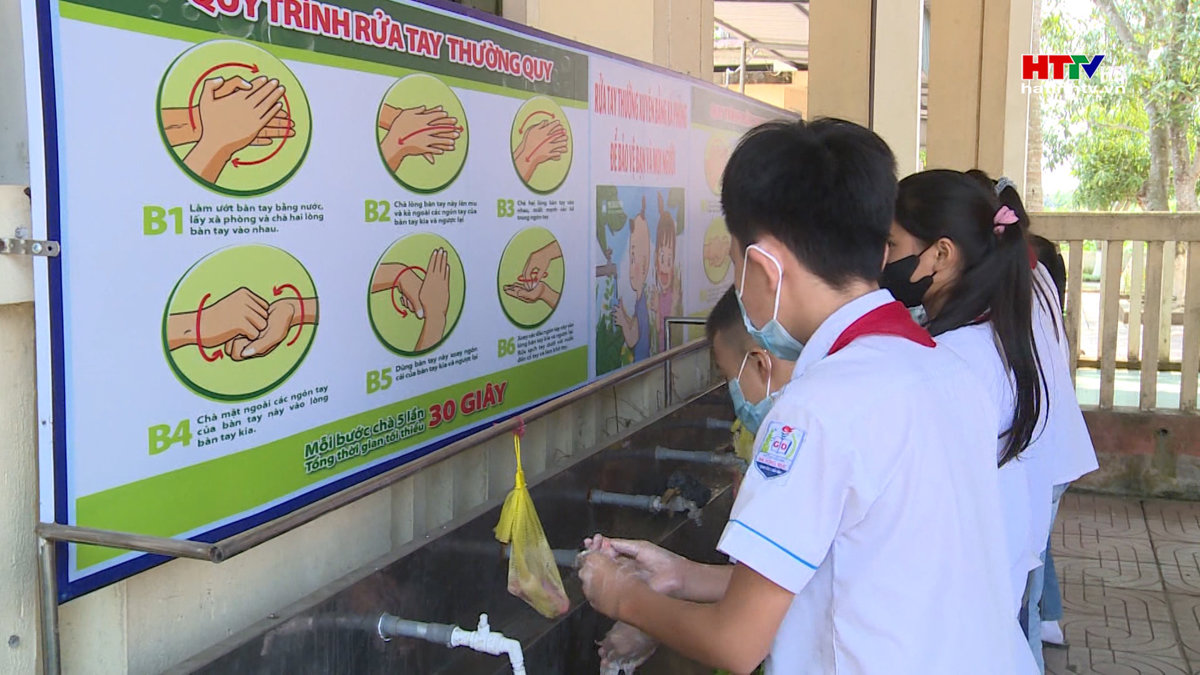 Tăng cường phòng, chống dịch COVID-19 tại các trường học