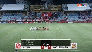 V.League 2023: Hồng Lĩnh Hà Tĩnh thua đậm trân sân Hàng Đẫy