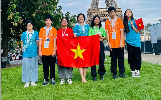 6 học sinh Việt Nam giành huy chương tại cuộc thi STEM Olympiad quốc tế 2023