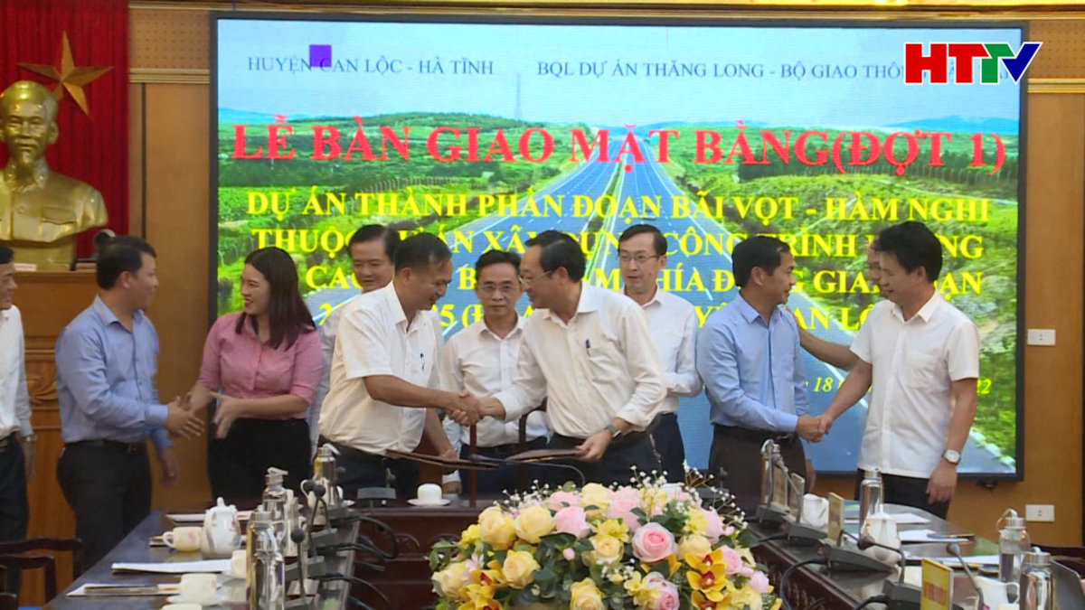 Hà Tĩnh bàn giao 70% diện tích Cao tốc Bắc – Nam