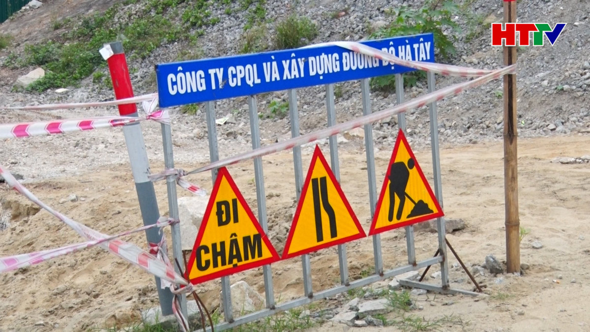 Vướng mặt bằng, nhiều công trình giao thông thi công ì ạch