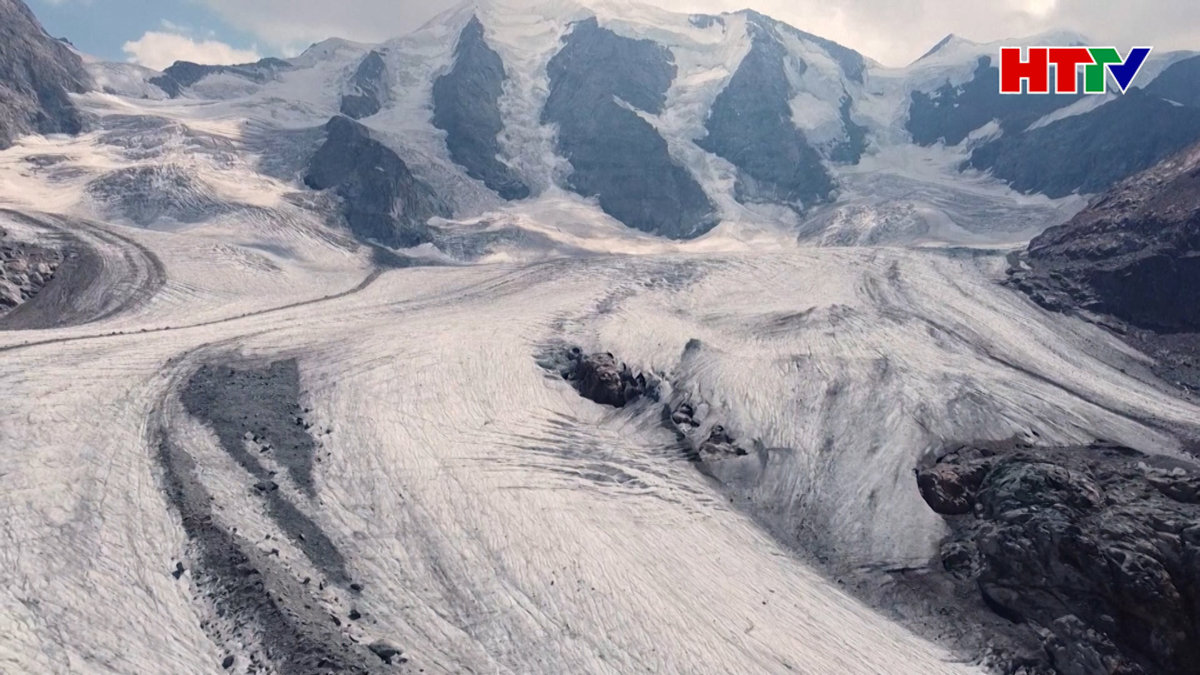 Sông băng trên dãy Alps đang dần biến mất