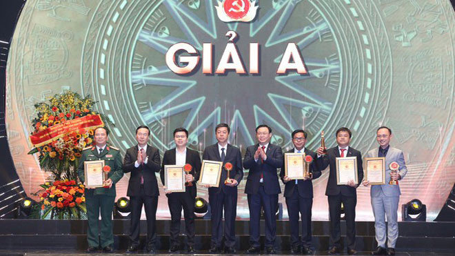 HTTV đạt giải Khuyến khích Giải báo chí toàn quốc Búa liềm vàng