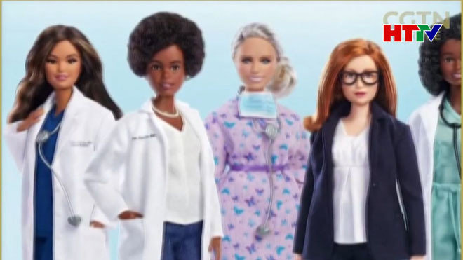 Búp bê Barbie tôn vinh những nữ khoa học chống dịch Covid-19
