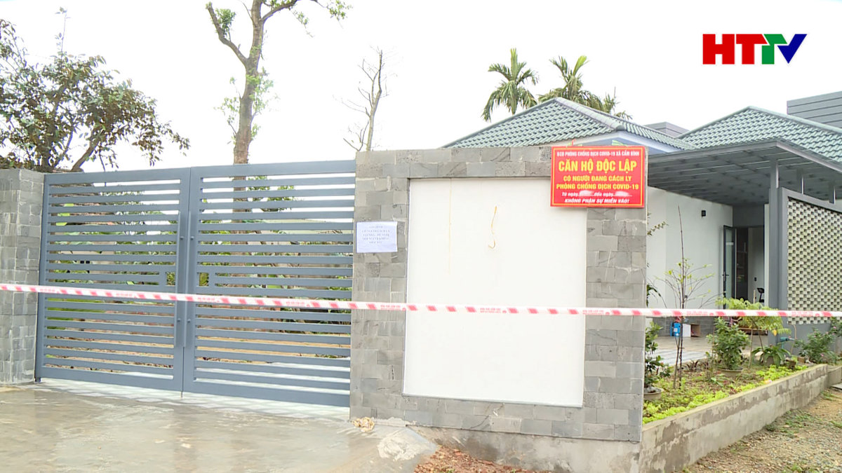 Cẩm Xuyên tập trung ngăn chặn dịch bệnh lây lan