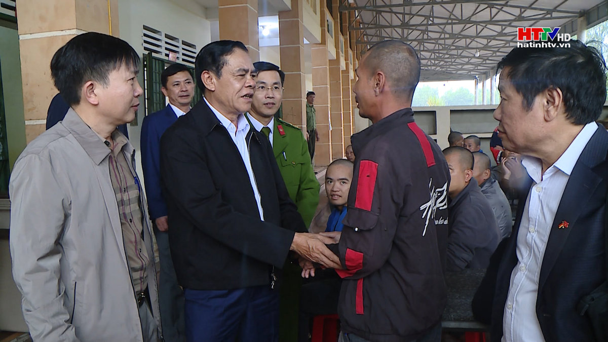 Chủ tịch UBND tỉnh kiểm tra công tác quản lý, điều trị người nghiện ma túy