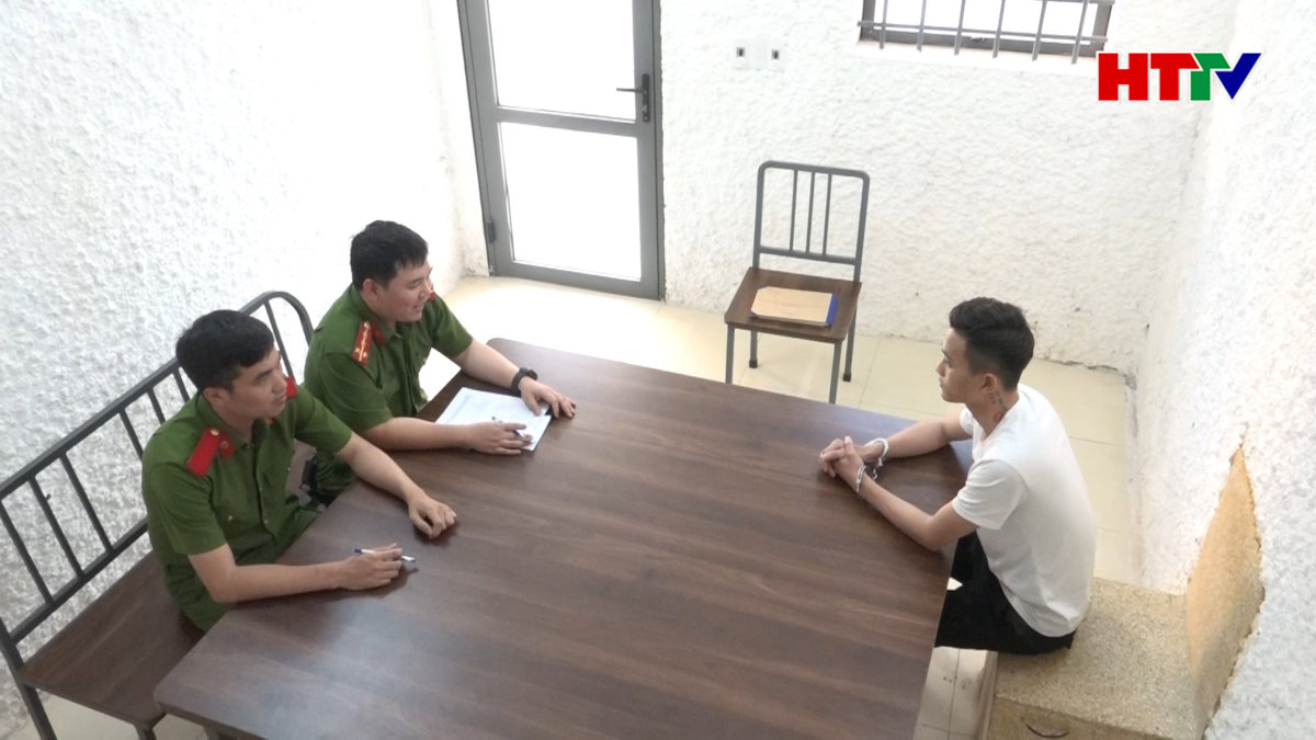 Công an Hương Sơn bắt đối tượng cướp giật tài sản