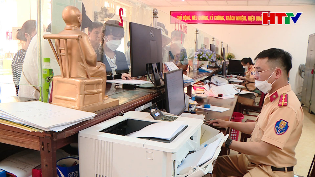 Hà Tĩnh: 31 đơn vị Công an xã đủ điều kiện thực hiện đăng ký mô tô, xe máy