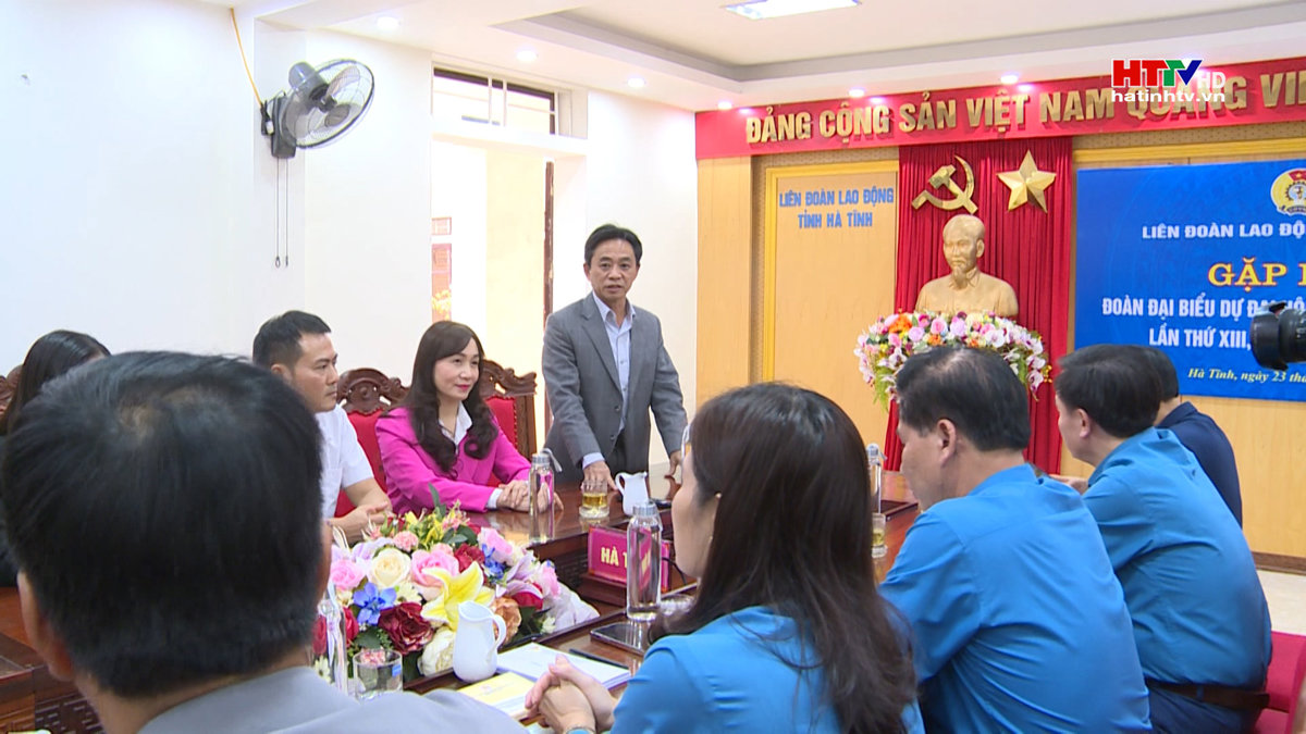 Gửi gắm tâm tư, nguyện vọng của giai cấp công nhân Hà Tĩnh đến Đại hội Công đoàn