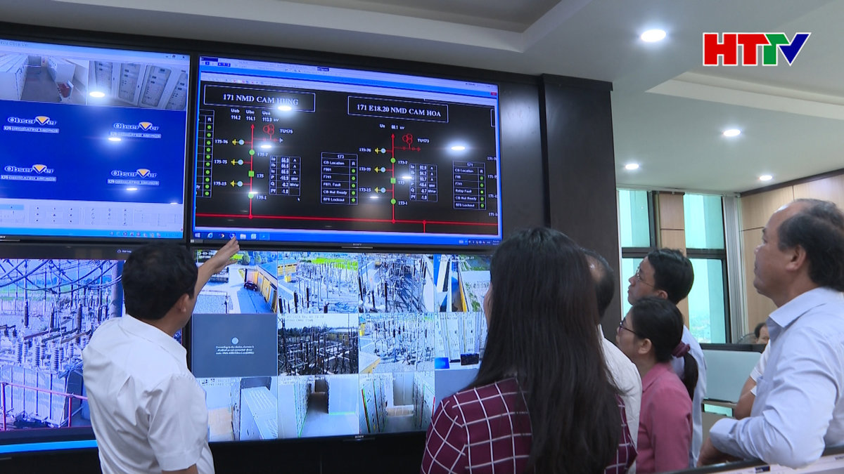 Quốc hội giám sát tại Điện lực Hà Tĩnh