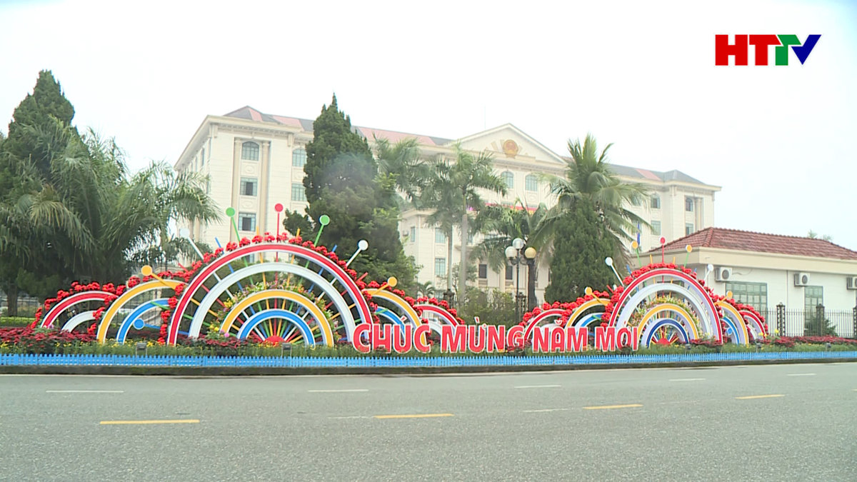 Hà Tĩnh chỉnh trang đô thị chào đón năm mới