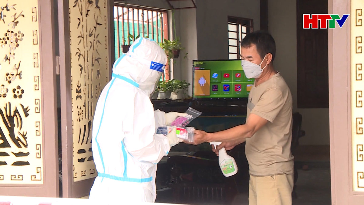 Nghi Xuân ghi nhận hiệu quả bước đầu từ điều trị F0 tại nhà