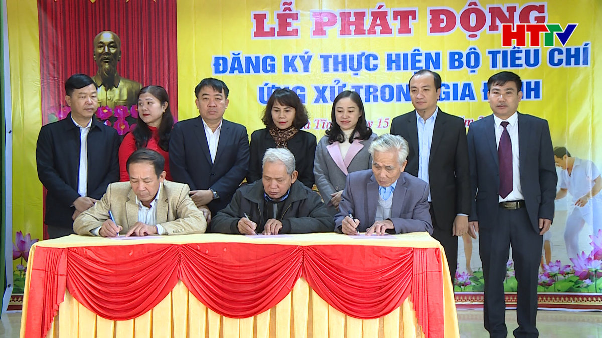 Phát động thực hiện Bộ tiêu chí ứng xử trong gia đình