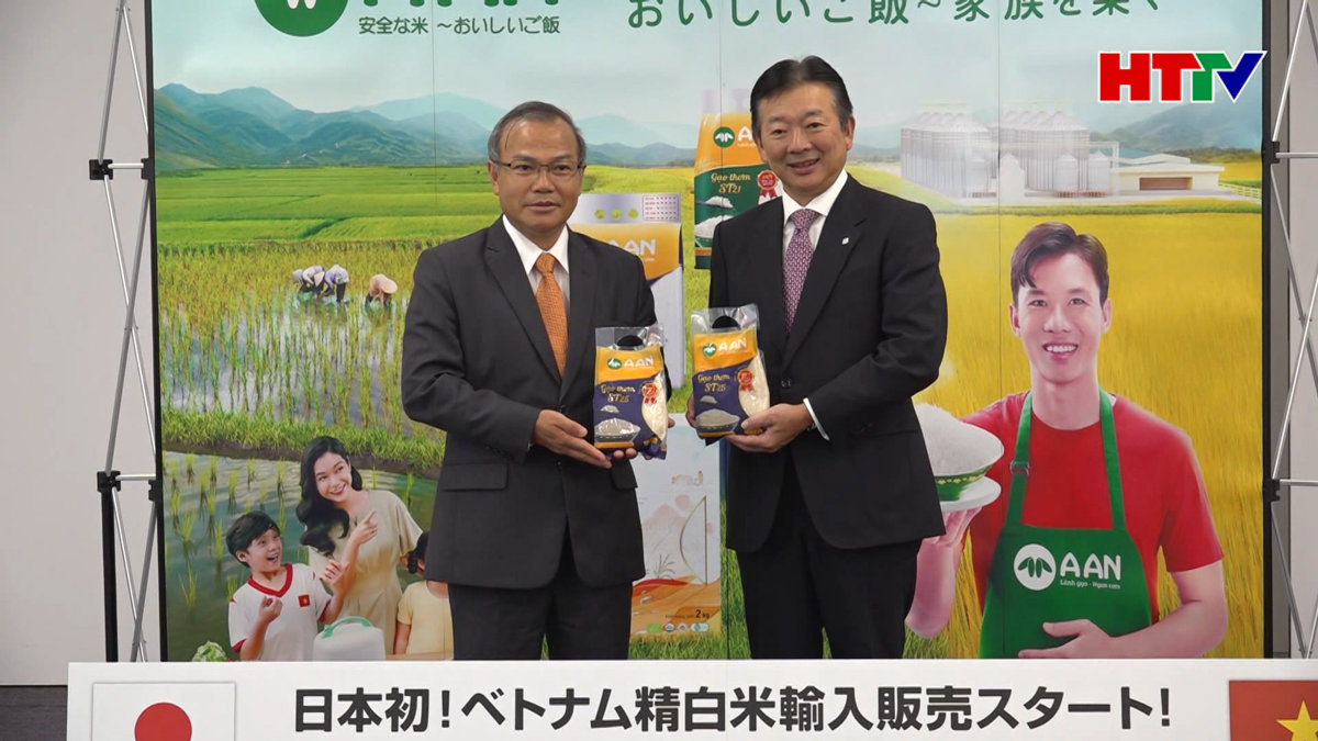 Gạo ST25 vào thực đơn Văn phòng Nội các Nhật Bản