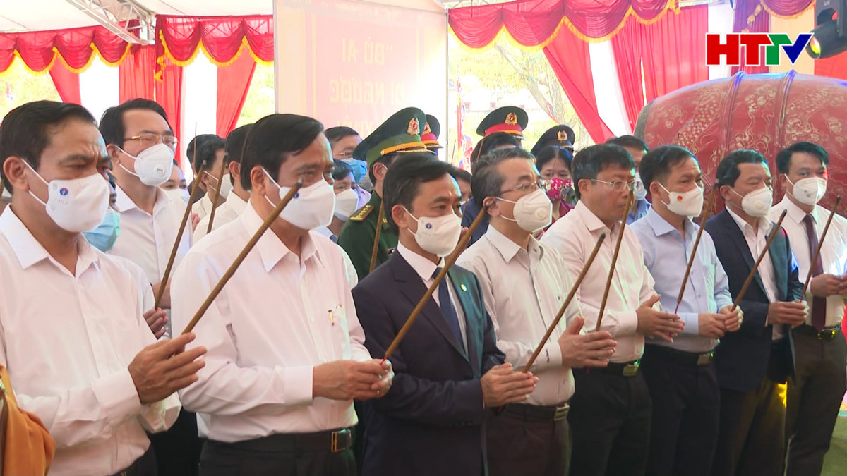 Hà Tĩnh long trọng dâng hương tưởng nhớ Quốc tổ Hùng Vương