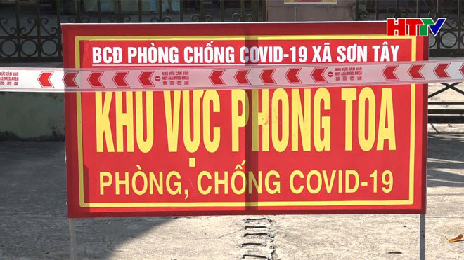 Hương Sơn phong tỏa một số địa điểm liên quan đến sinh viên Lào (+) với SAR-CoV- 2