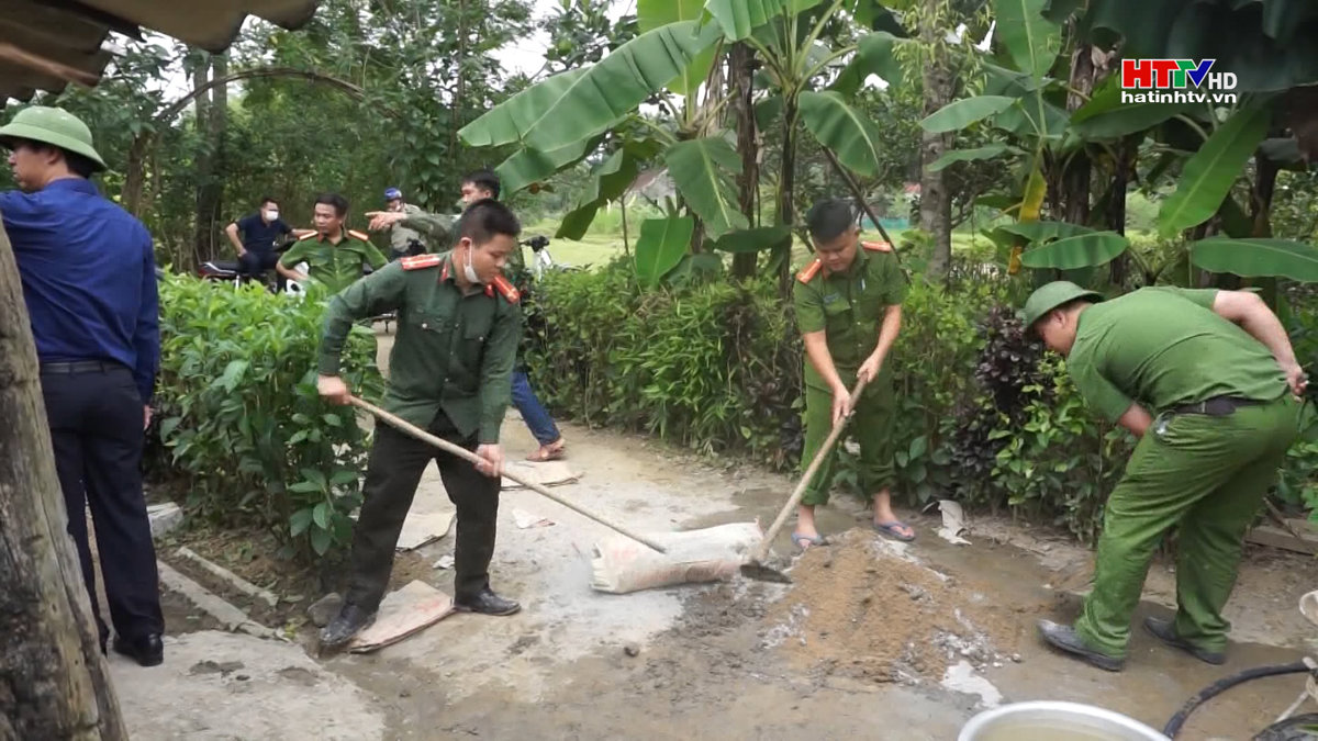 Trên 38,5 tỷ đồng đỡ đầu, tài trợ xây dựng nông thôn mới