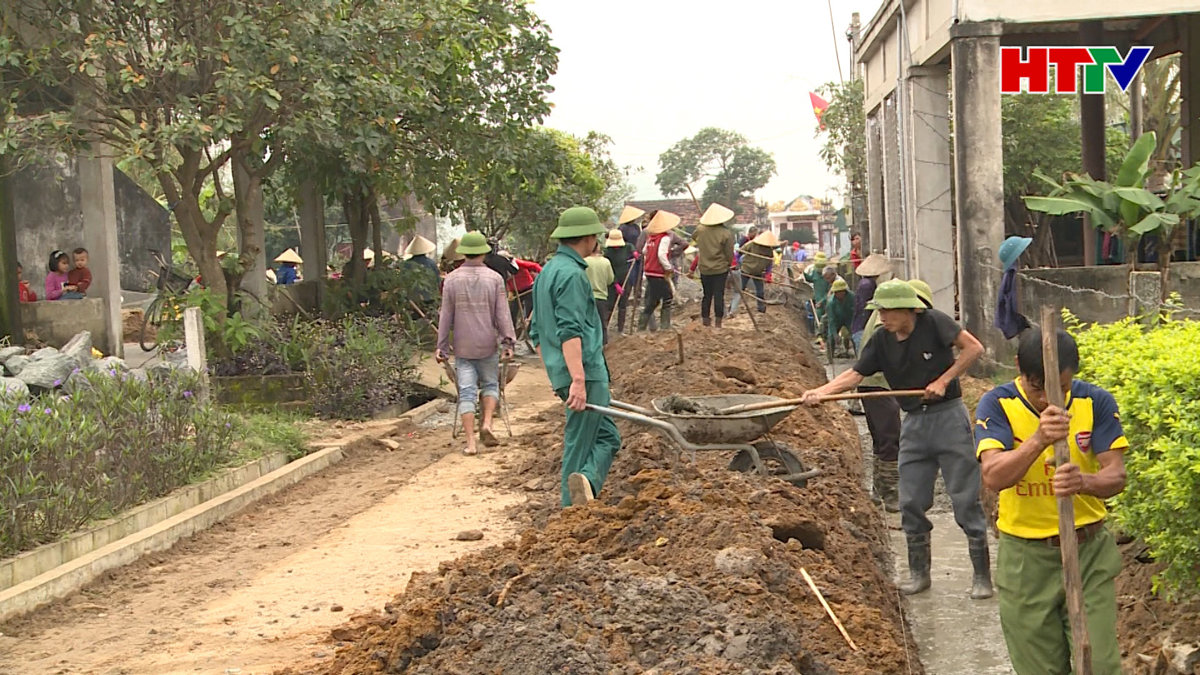 Kỳ Anh “tăng tốc”xây dựng huyện NTM