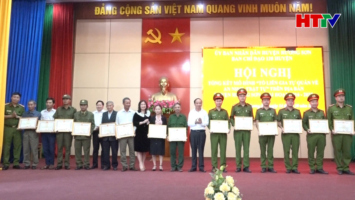 Hương Sơn nâng cao hiệu của Tổ liên gia tự quản về ANTT