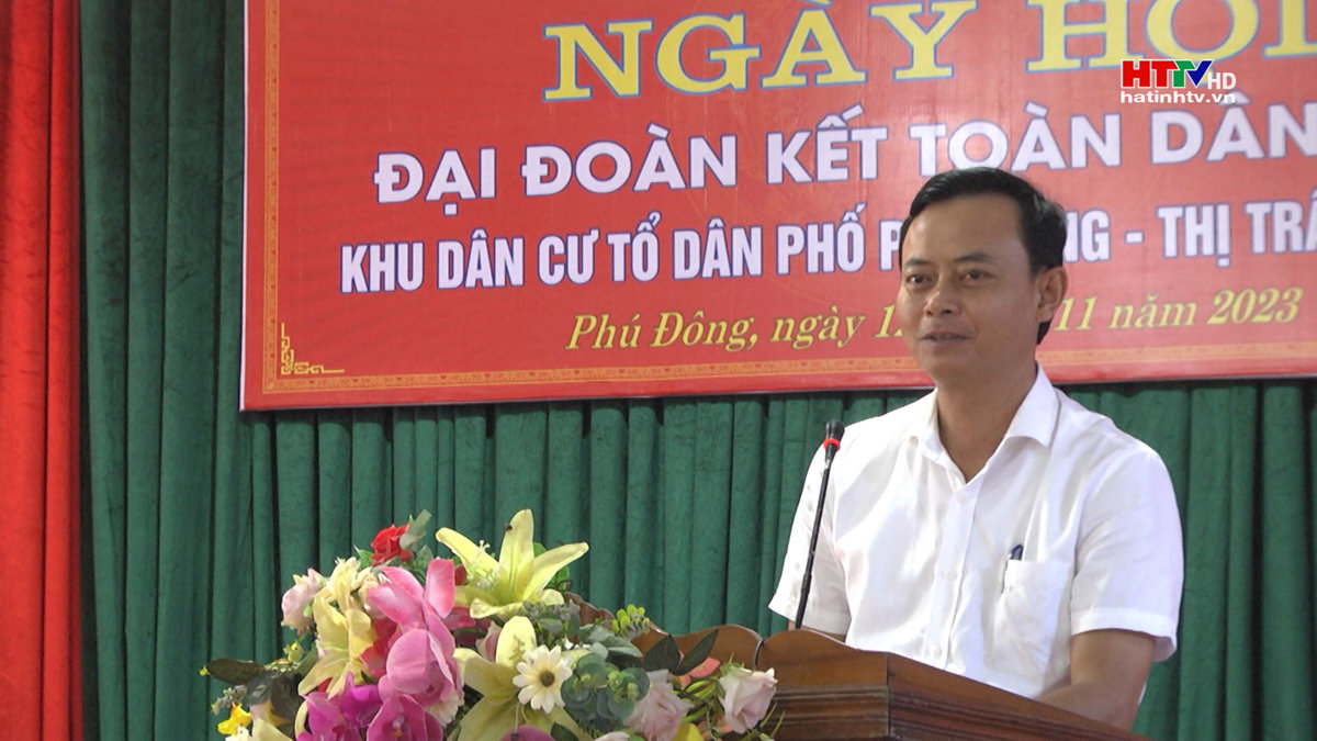 Trưởng Ban Tuyên giáo Tỉnh ủy dự ngày hội ĐĐK tại Lộc Hà