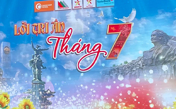 Chương trình Giao lưu nghệ thuật "Lời tri ân tháng 7” lên sóng HTTV vào 20h10 tối nay (25/7)