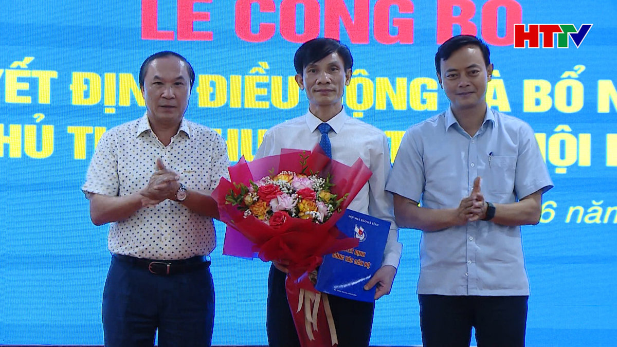 Ông Võ Xuân Báu giữ chức Phó Chủ tịch Thường trực Hội Nhà báo Hà Tĩnh