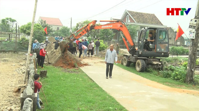 TX Kỳ Anh: 90 ngày ra quân xây dựng khu dân cư NTM kiểu mẫu