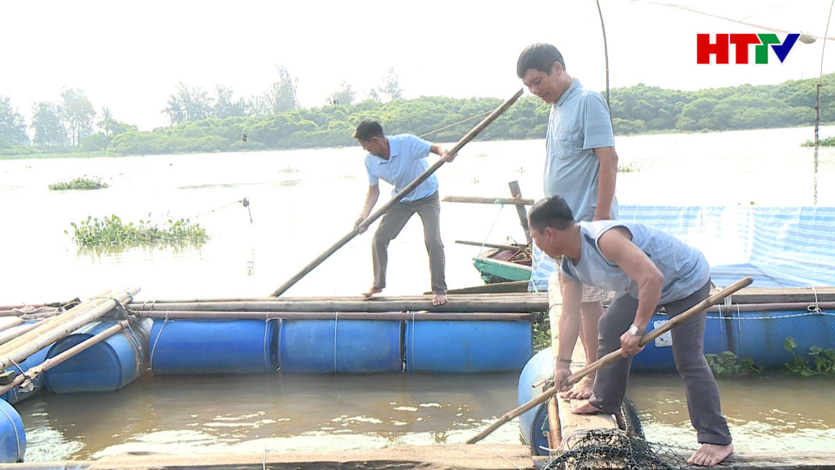 Đảm bảo an toàn cho vùng nuôi trồng thủy sản trước bão Noru