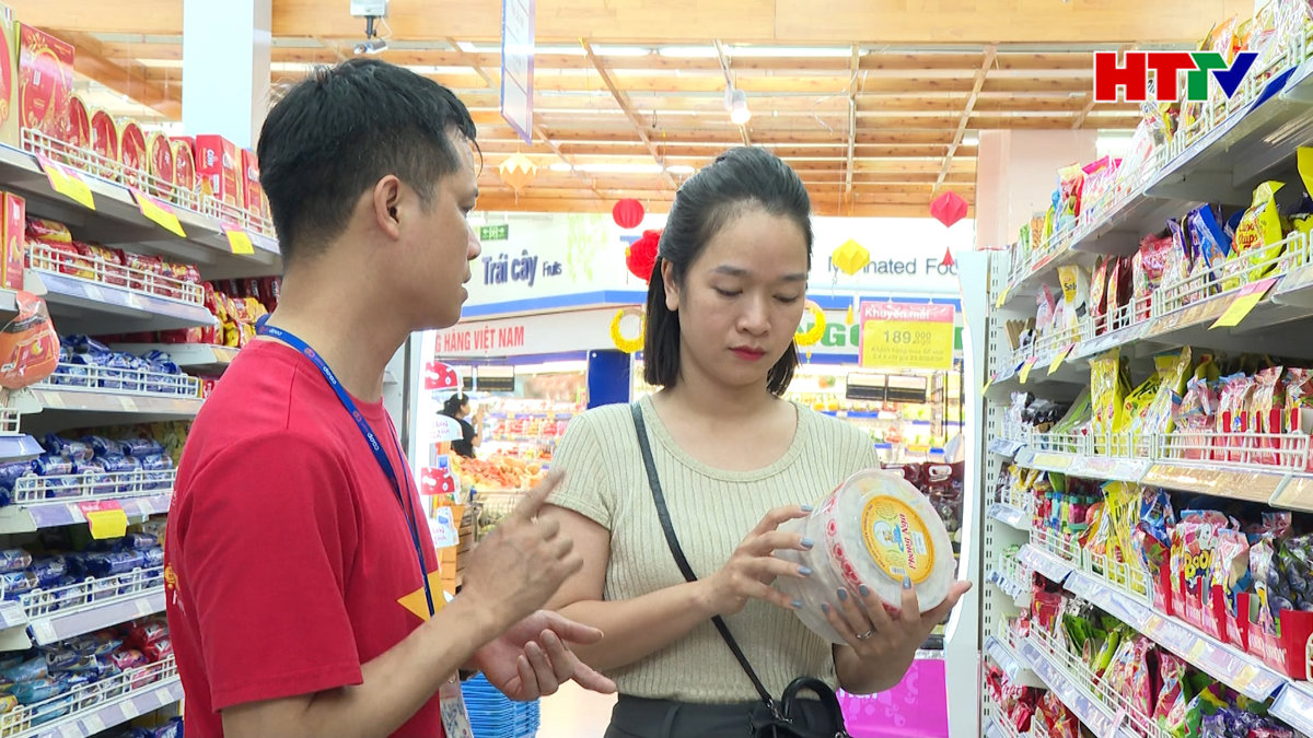 Gian nan đưa sản phẩm Ocop vào siêu thị