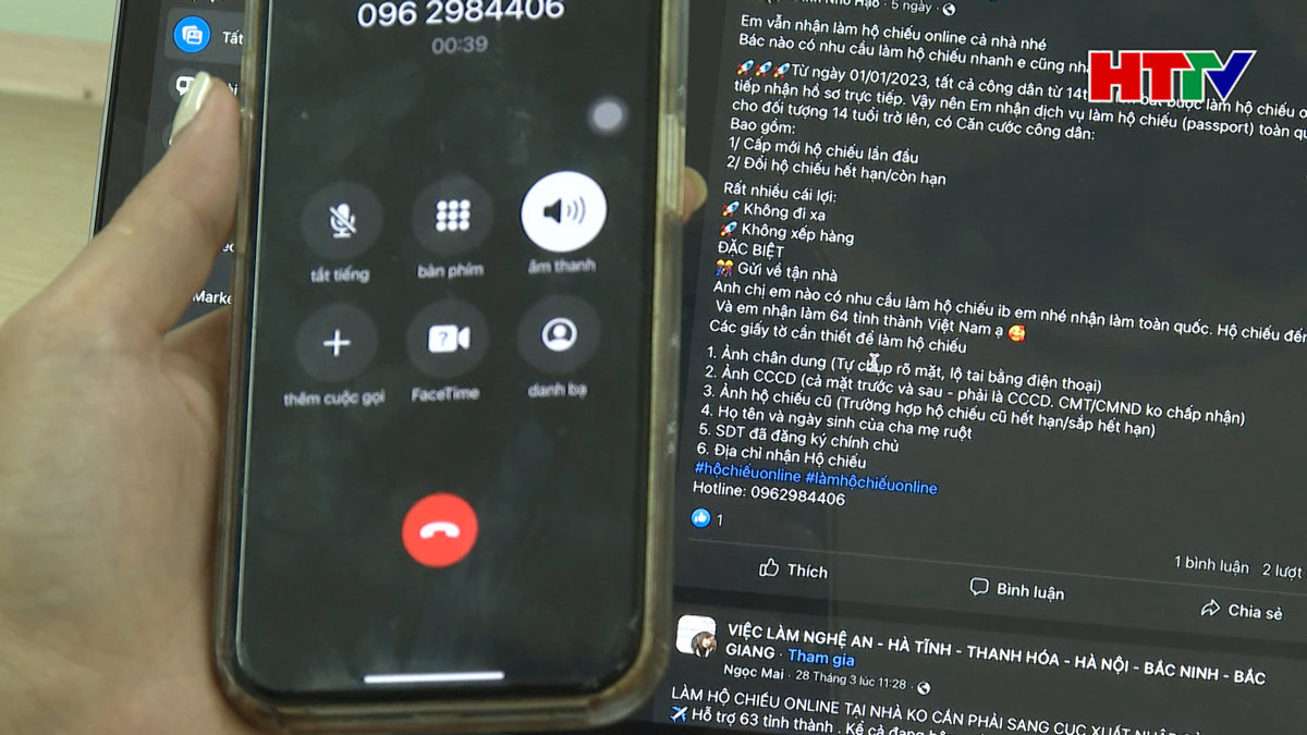 Cảnh báo những nguy cơ từ dịch vụ làm hộ chiếu online