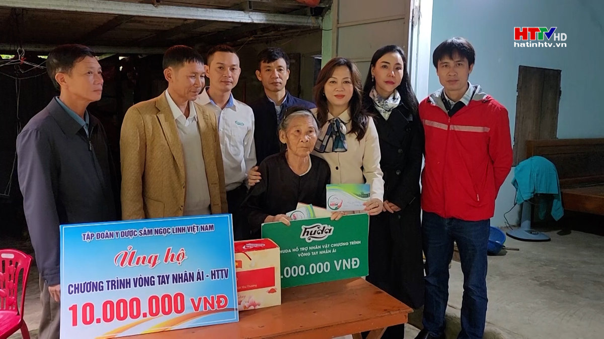 HTTV kết nối, tặng 50 triệu đồng cho Bà Đậu Thị Chỉnh