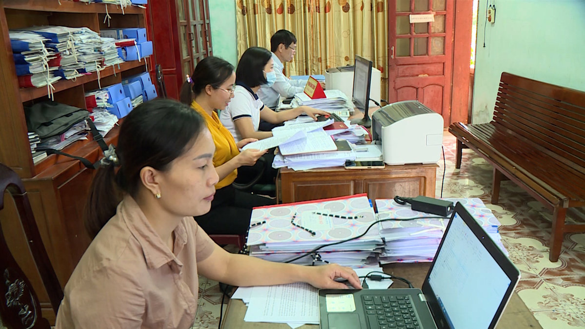 Đức Thọ: Nhiều trụ sở xã quá tải sau sát nhập