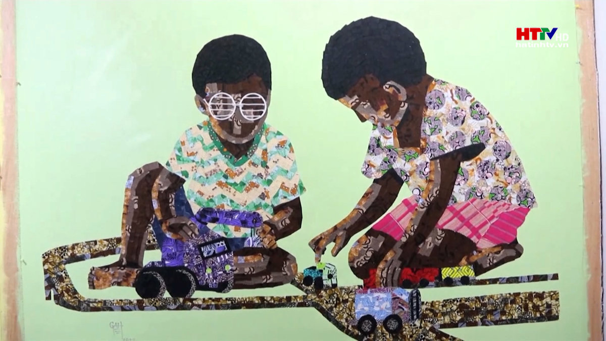 Biến phế liệu dệt may thành tác phẩm nghệ thuật