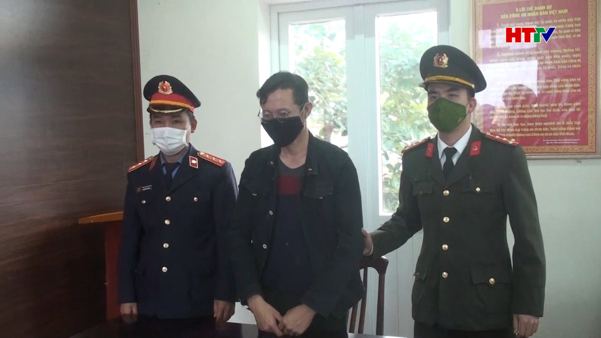 Hà Tĩnh: Khởi tố và tạm giam đối tượng tuyên truyền chống phá Nhà nước