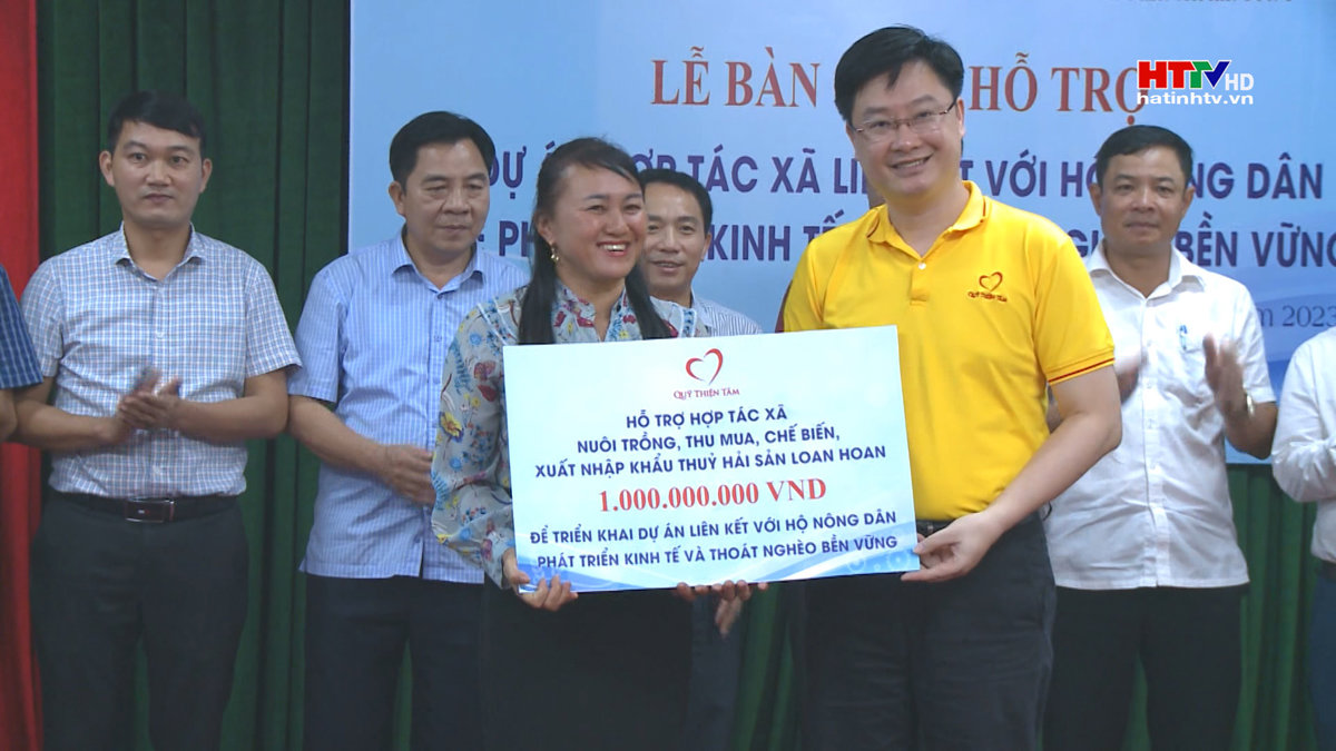 Quỹ Thiện Tâm hỗ trợ HTX vay vốn không lãi suất