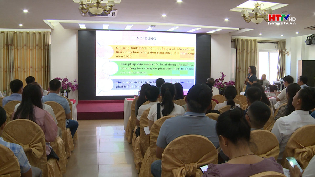 Phổ biến kiến thức sản xuất và tiêu dùng bền vững