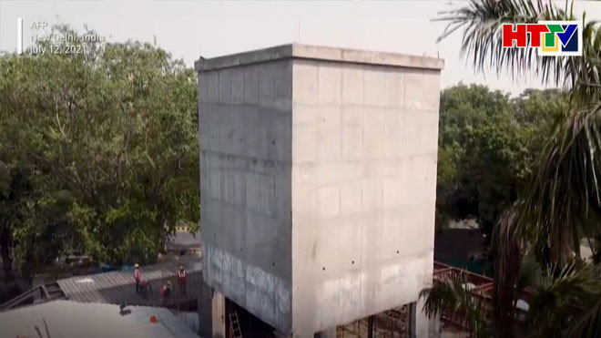 “Tháp” lọc không khí khổng lồ tại Ấn Độ