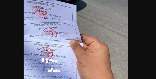 Nghệ An: Xử phạt 4 người dùng thẻ vào chợ để "đi ăn Rằm"