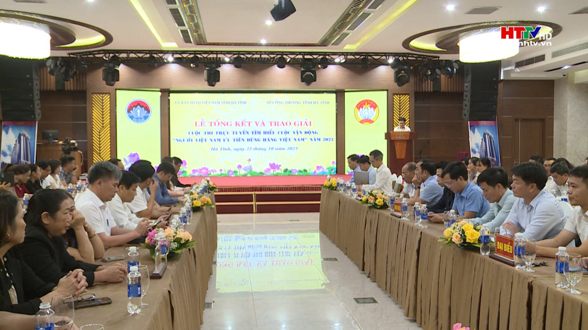 21 tập thể, cá nhân dành giải thưởng tại cuộc thi trực tuyến tìm hiểu về hàng Việt Nam.