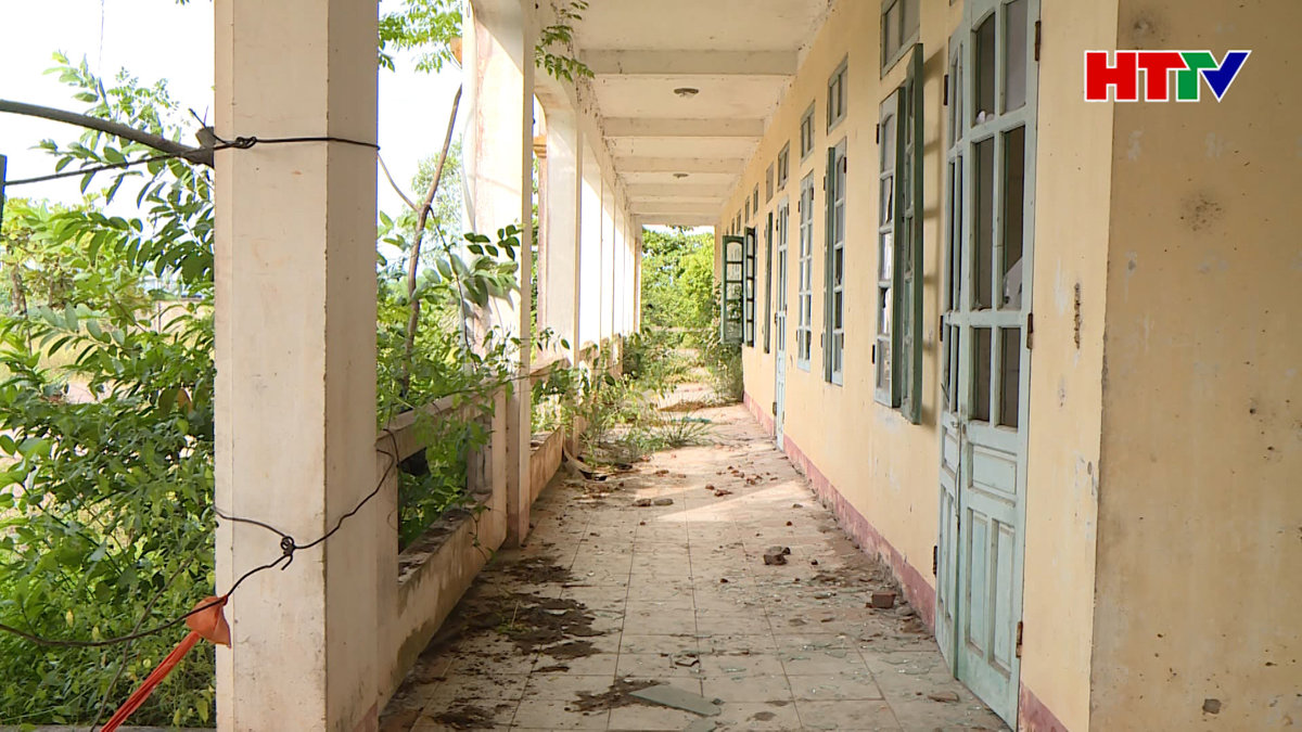 Lãng phí... những ngôi trường bỏ hoang