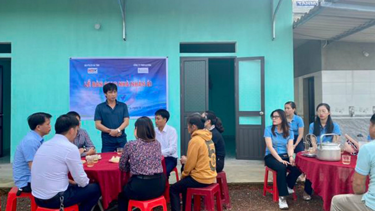 HTTV: Khánh thành nhà 02 ngôi nhà nhân ái