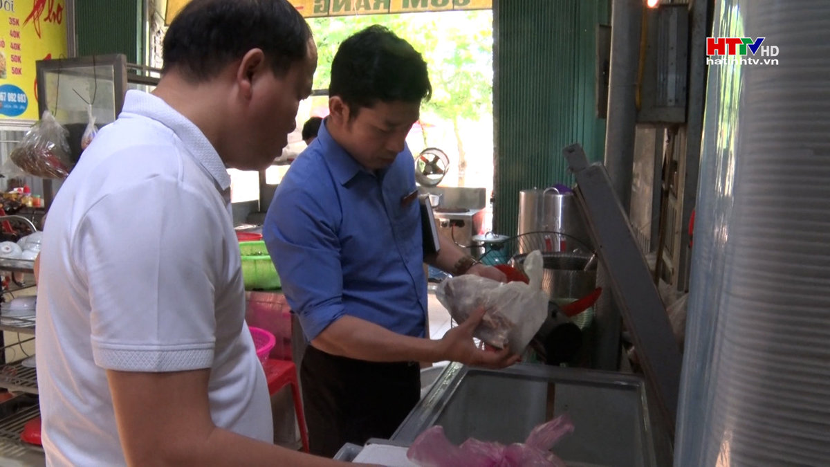 Hương Khê, xử lý 5 cơ sở vi phạm ATTP