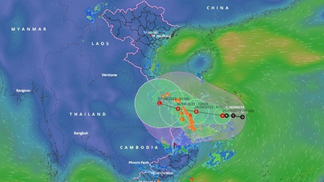 Áp thấp nhiệt đới gây mưa lớn từ miền Trung